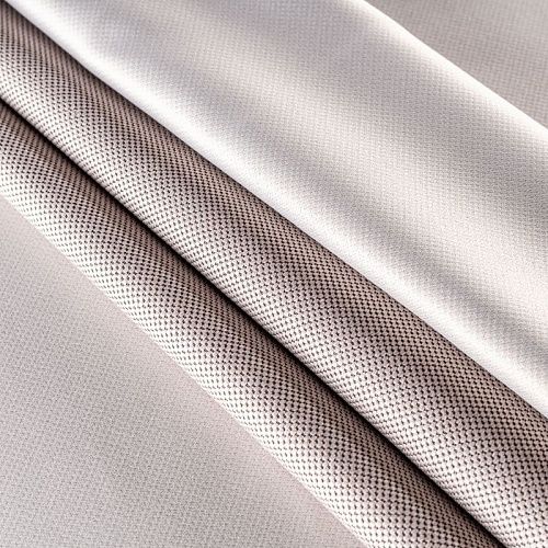 Ткань портьерная блэкаут рогожка h-290 см 10-02-00487 пудрово-бежевый