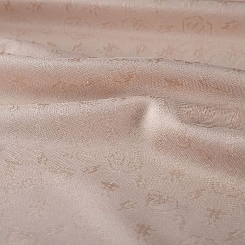 Трикотаж жаккардовый Philipp Plein 056-20151 бежевый