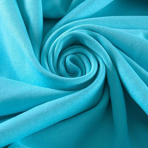 Футер с начесом 062-11828 бирюзовый однотонный