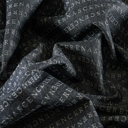 Джинс 015-11692 темно-серый жаккардовый