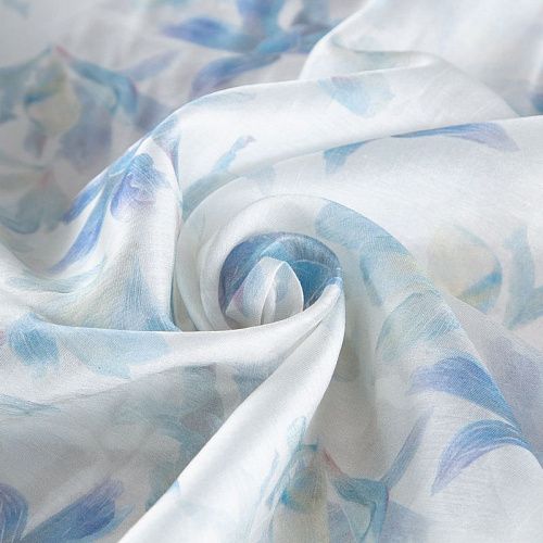 Тенсел 053-20616 белый принтованный