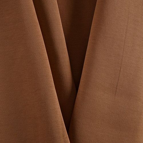 Трикотаж 056-15751 карамельный однотонный