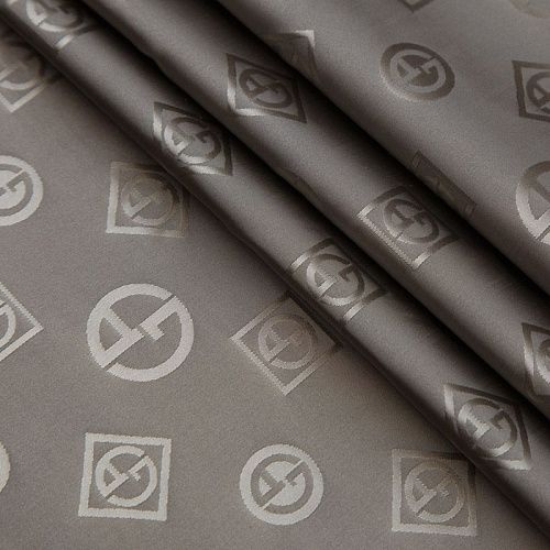 Ткань плащевая Armani 042-16568 темное-серебро