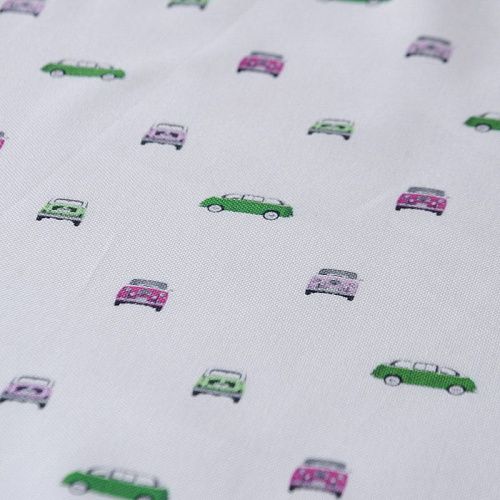 Хлопок плательно-рубашечный 049-12068 белый принтованный