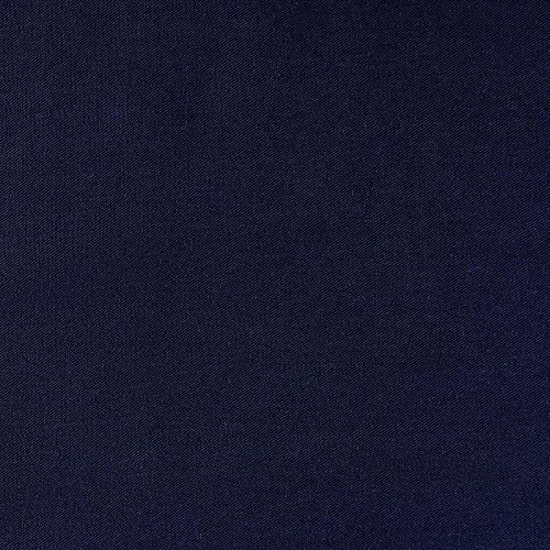 Твил-штапель К33-336 кобальтовый однотонный