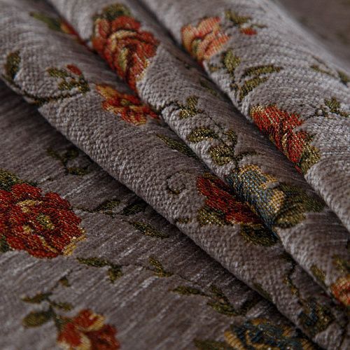 Гобелен 22-02-14481 серый принтованный