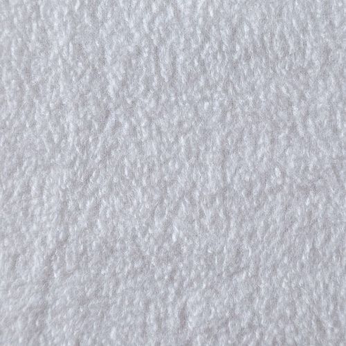 Флис 061-09169 белый однотонный