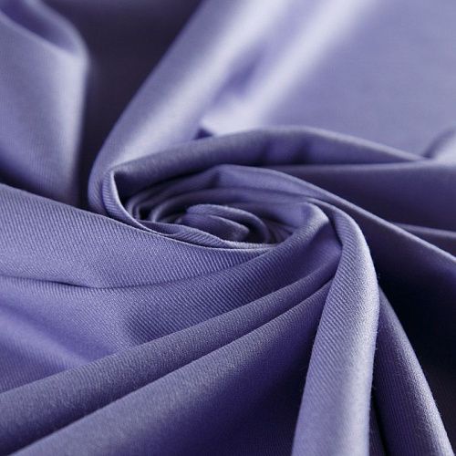 Ткань костюмная стрейч 025-15239 лавандовый однотонный