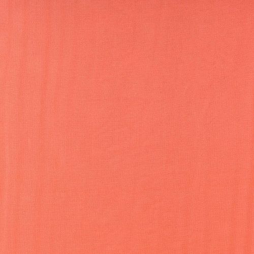 Шифон К33-888 коралловый однотонный