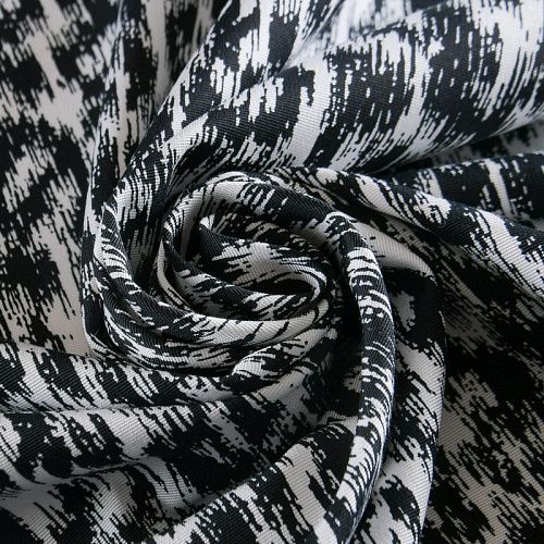 Коттон 063-12175 белый принтованный