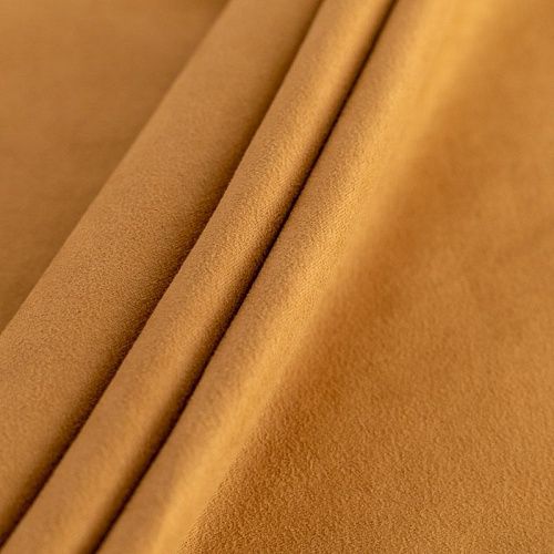 Замша портьерная h-295 см Т468-02-80 кэмел однотонный