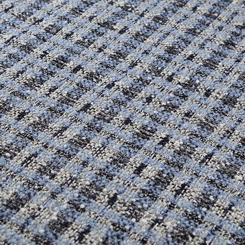 Твид Chanel 052-19139 бело-голубой