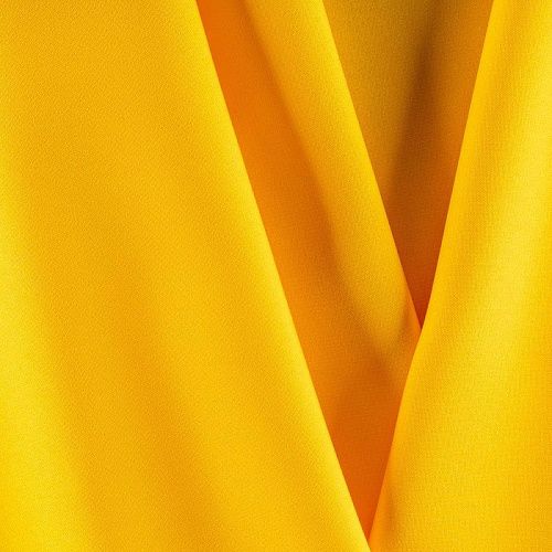 Габардин К33-815 желтый однотонный