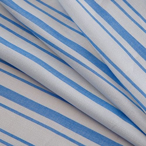 Лен-вискоза Bottega Veneta 035-16465 белый принтованный