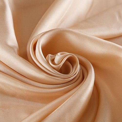 Шелк натуральный 064-16895 телесный однотонный