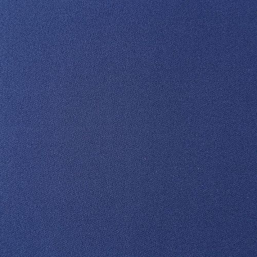 Креп 026-07075 сапфировый синий однотонный