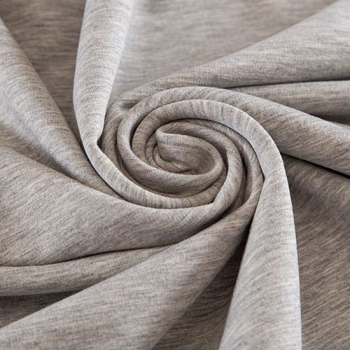 Футер с начесом 062-19291 светло-серый меланж