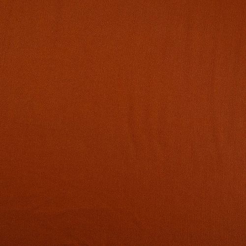 Штапель 069-17578 жженый апельсин однотонный