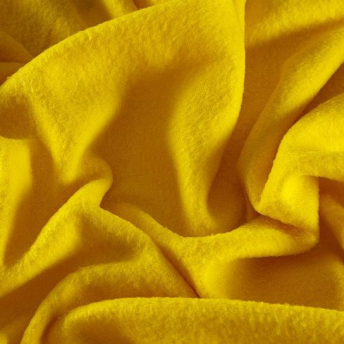 Флис 061-15712 желтый однотонный