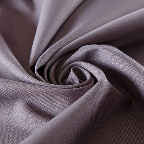 Ткань портьерная негорючая габардин 16-02-13733 серый однотонный