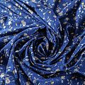 Вискоза "Лоренцо" 036-08359 синий принтованный