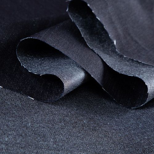 Джинс с люрексом 015-20763 темно-синий/серебро