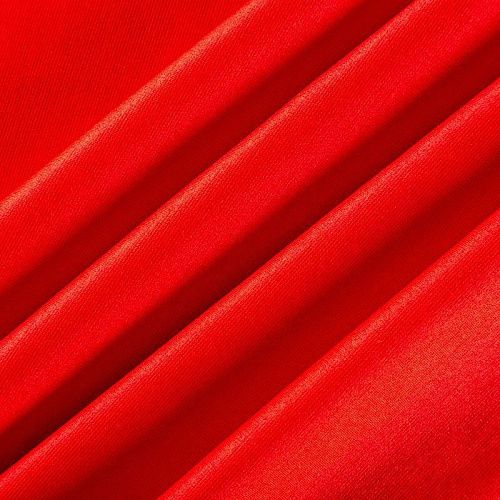 Джерси 014-03141 ярко-красный однотонный