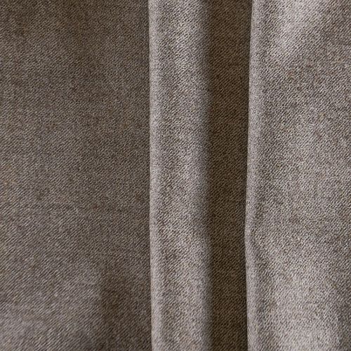 Ткань костюмная 025-12055 серо-бежевый однотонный