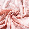 Тенсел 053-01269 пудрово-розовый принтованный