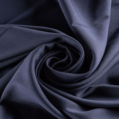 Шерсть К18-520 темно-синий однотонный