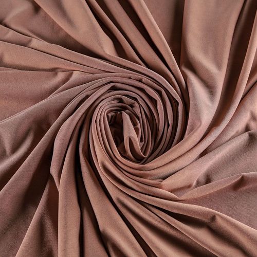 Лайкра "Кожа ангела" К33-939 какао однотонный