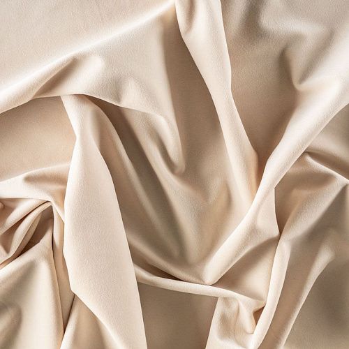 Ткань портьерная бархат h-300 см 09-02-00032 шампань однотонный