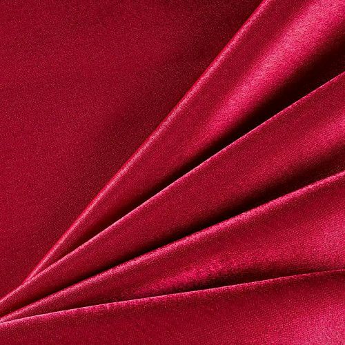 Креп-сатин К33-918 малиновый однотонный
