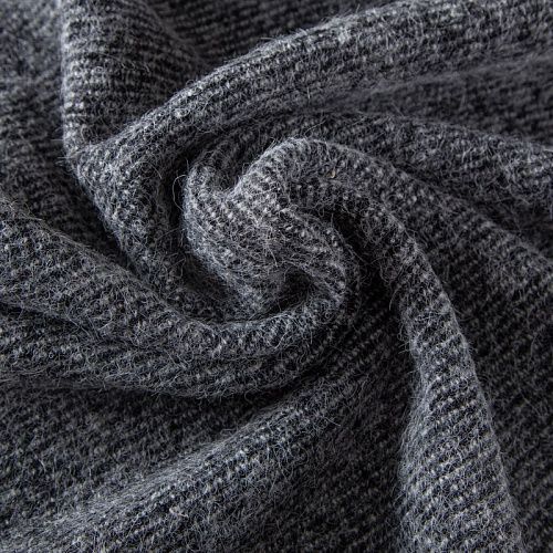 Ткань пальтовая 2-х сторонняя 040-20251 серый/светло-серый