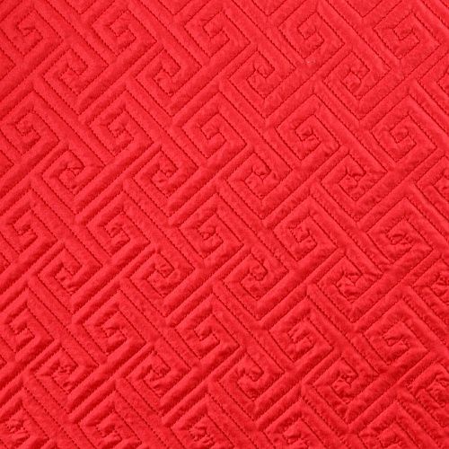 Ткань курточная 033-03911 красный однотонный