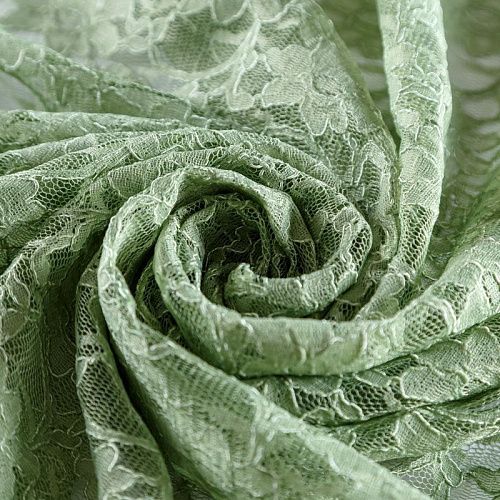 Гипюр 012-10434 салатовый