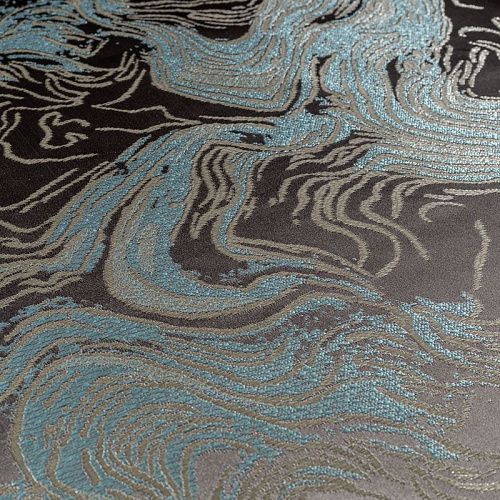 Ткань портьерная жаккард h-300 см 02-02-00173 темно-серый