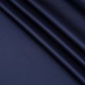 Сатин стрейч 001-18274 темно-синий однотонный