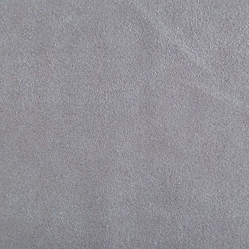 Замша искусственная 018-05645 серый однотонный