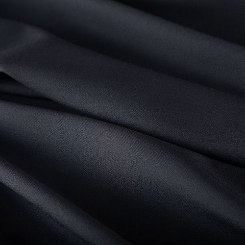 Креп двойной стрейч 026-19810 черный