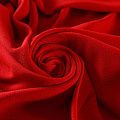 Креп 026-12591 красно-вишневый однотонный