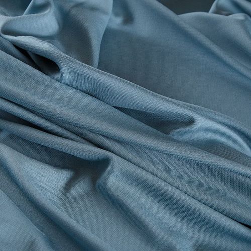 Трикотаж 056-16702 голубой однотонный