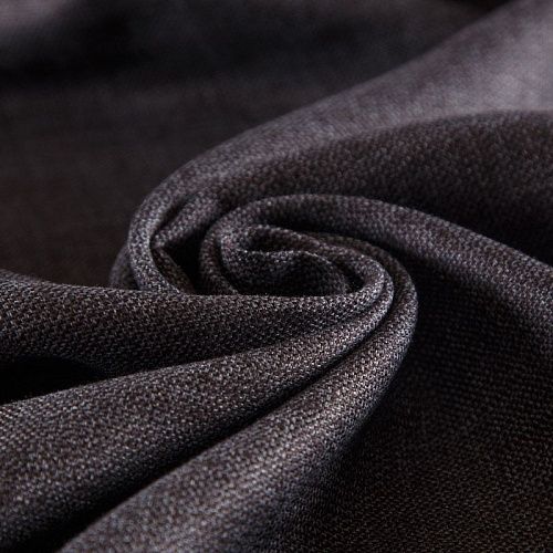 Лен-вискоза 035-16642 серо-коричневый меланж