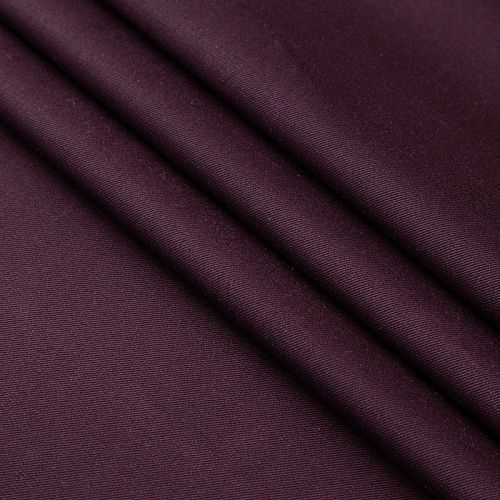 Ткань костюмная 025-20231 баклажанный однотонный