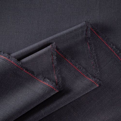 Шерсть костюмная 025-19938 черный однотонный