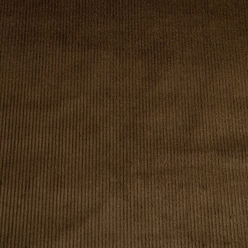 Вельвет стрейч 008-20767 оливково-коричневый однотонный