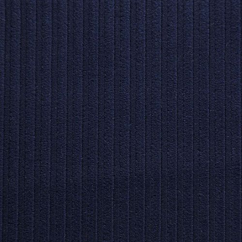 Вельвет 008-05859 темно-синий однотонный