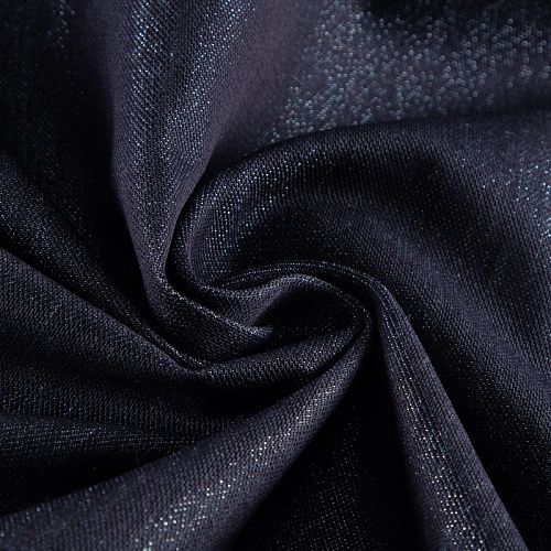 Джинс с люрексом 015-20763 темно-синий/серебро