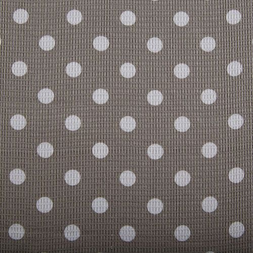 Полотно вафельное 007-15297 серо-бежевый принтованный