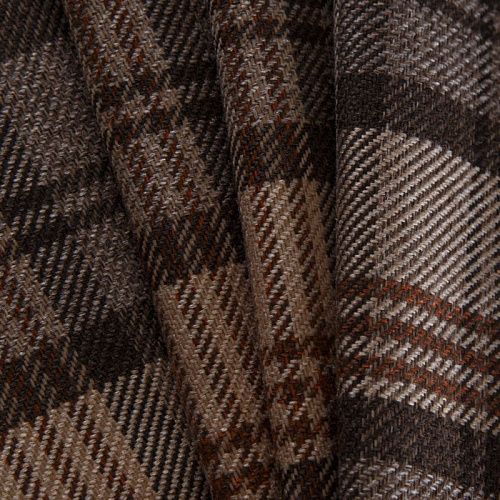 Ткань мебельная 22-02-14470 бежево-коричневый принтованный